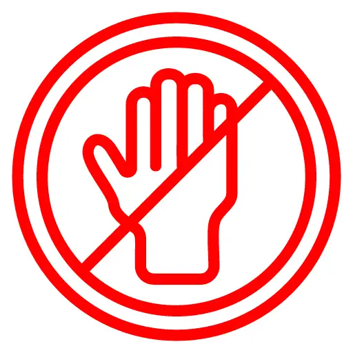 No entrey sign